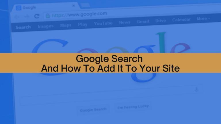 PLRVD How To Add Google Search To Your Site