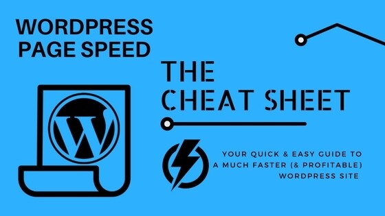 WordPress Page Speed Cheat Sheet image