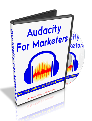 Audacity For Marketers training videos PLR version