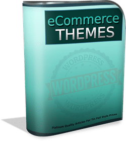WordPress eCommerce Themes brandable PLR video articles box cover images