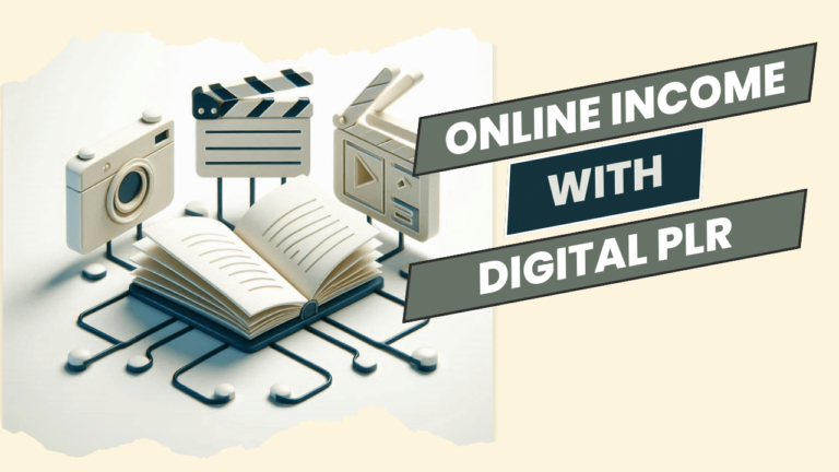 online income with digital plr article on PLRVD